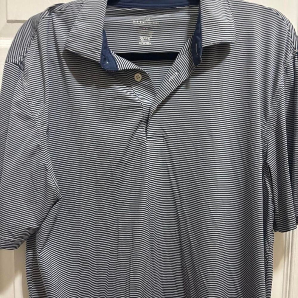 Southern-tide Men's Blue and Navy Polo-shirts